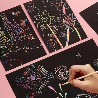 🌈Rainbow Paper Artistic Drawing Set ✍️