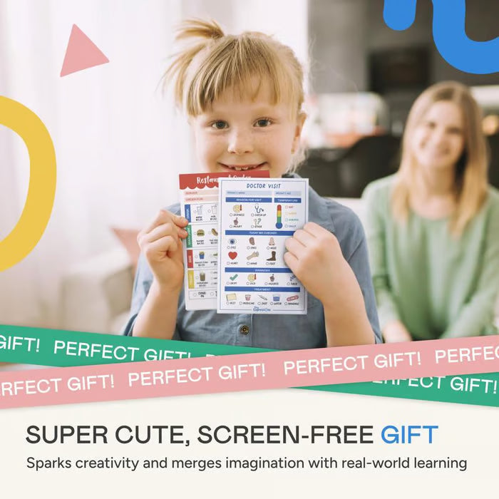 🥳 Pretend Play Notepads | 2-Pack | 50 Pages Each ✨