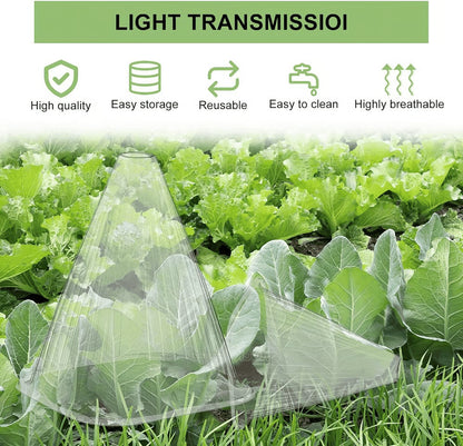 🌿Gardening Greenhouse Plant Covers 🌱Reusable, light-transmitting and breathable💪Prevent🐛insect🐓