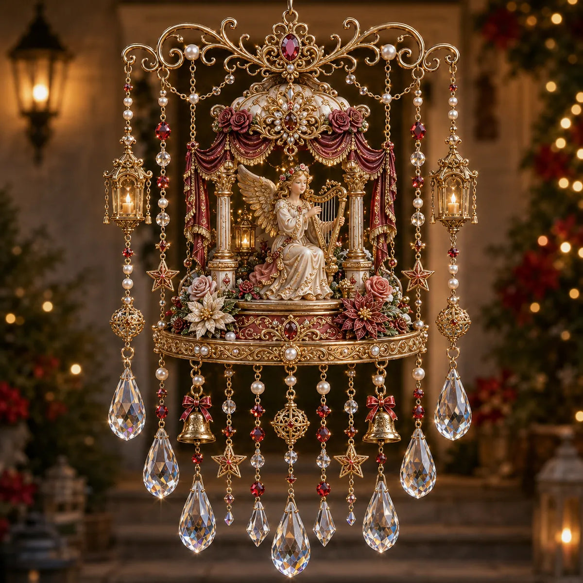 Christmas Wind Chime Suncatcher