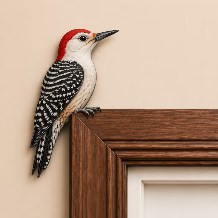 🐦🌿 3D Woodland Bird Door Topper