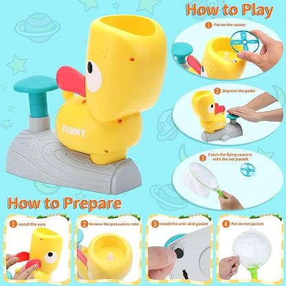 ☀️Summer Sale☀️ Flying Disc Launcher Toy for Kids🔥