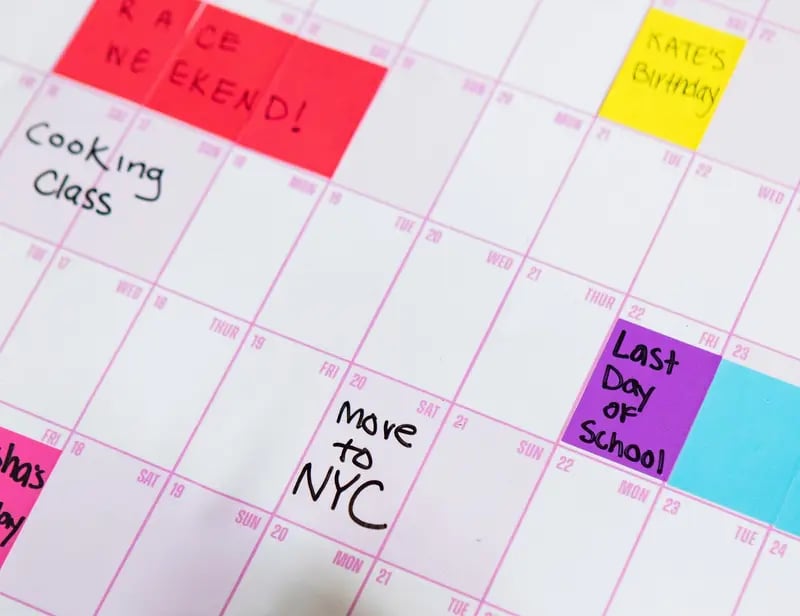 📅The Big Poster 2026 Wall Calendar - Flexible Dry-Erase Material ✍️Design Your Amazing Year!🏃