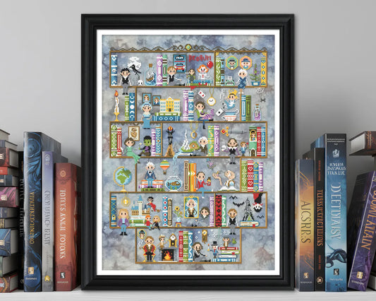 📕Book Club-Cross Stitch DIY Kit