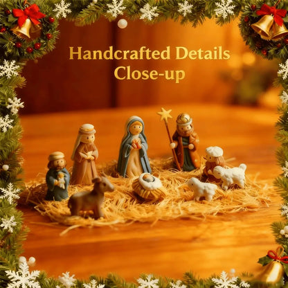 🎁Mini Christmas Nativity Box
