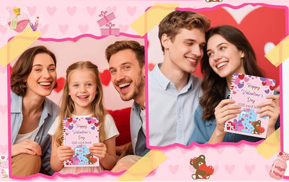 🎉Hаppy Valentine's Day Gift Card Book - Hardcover📚