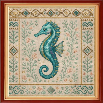 Paradise Cross Stitch Kit-Ocean Animals 🌊
