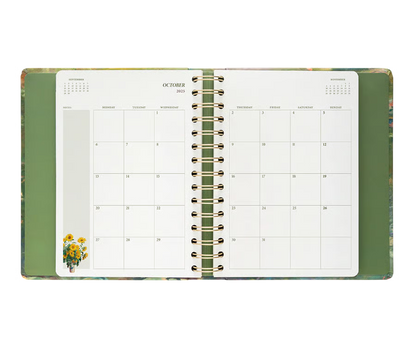 📚Water Lily Art Diary 2026 Week To View - Monet Diary (✨Hardcover)