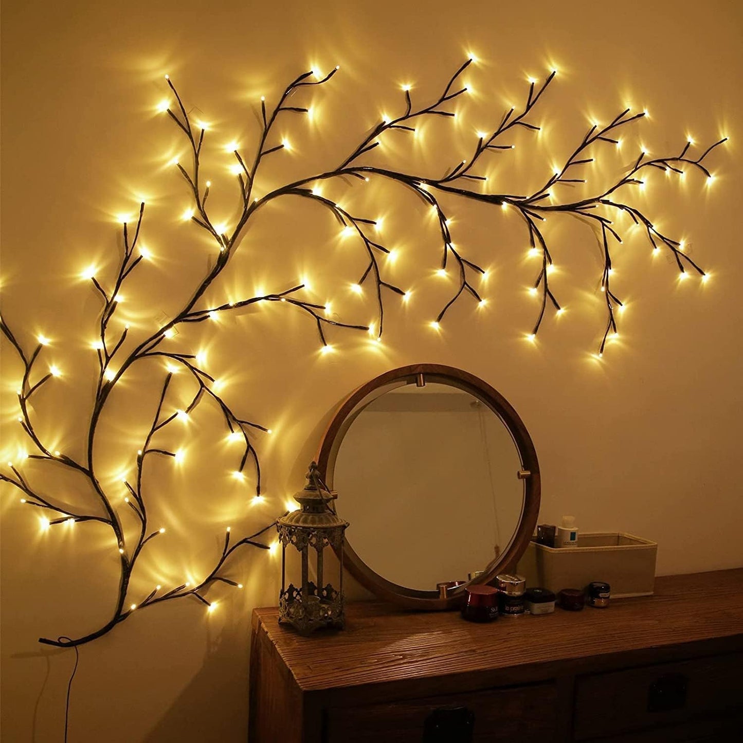 🌸DIY cherry blossom lamp🔥LED Tree Branch Design Light for Room Decor