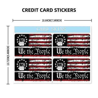 U.S. 250th Anniversary Card Sticker