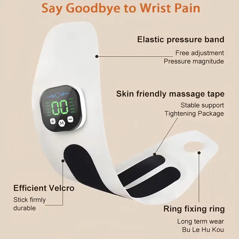 Hand Massager Wrist EMS Pulse Therapy Device