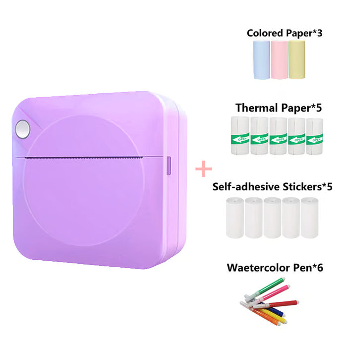 🌈Portable Mini Printer