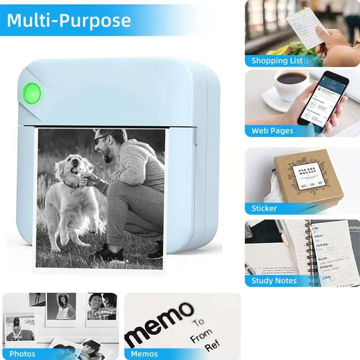 🌈Portable Mini Printer