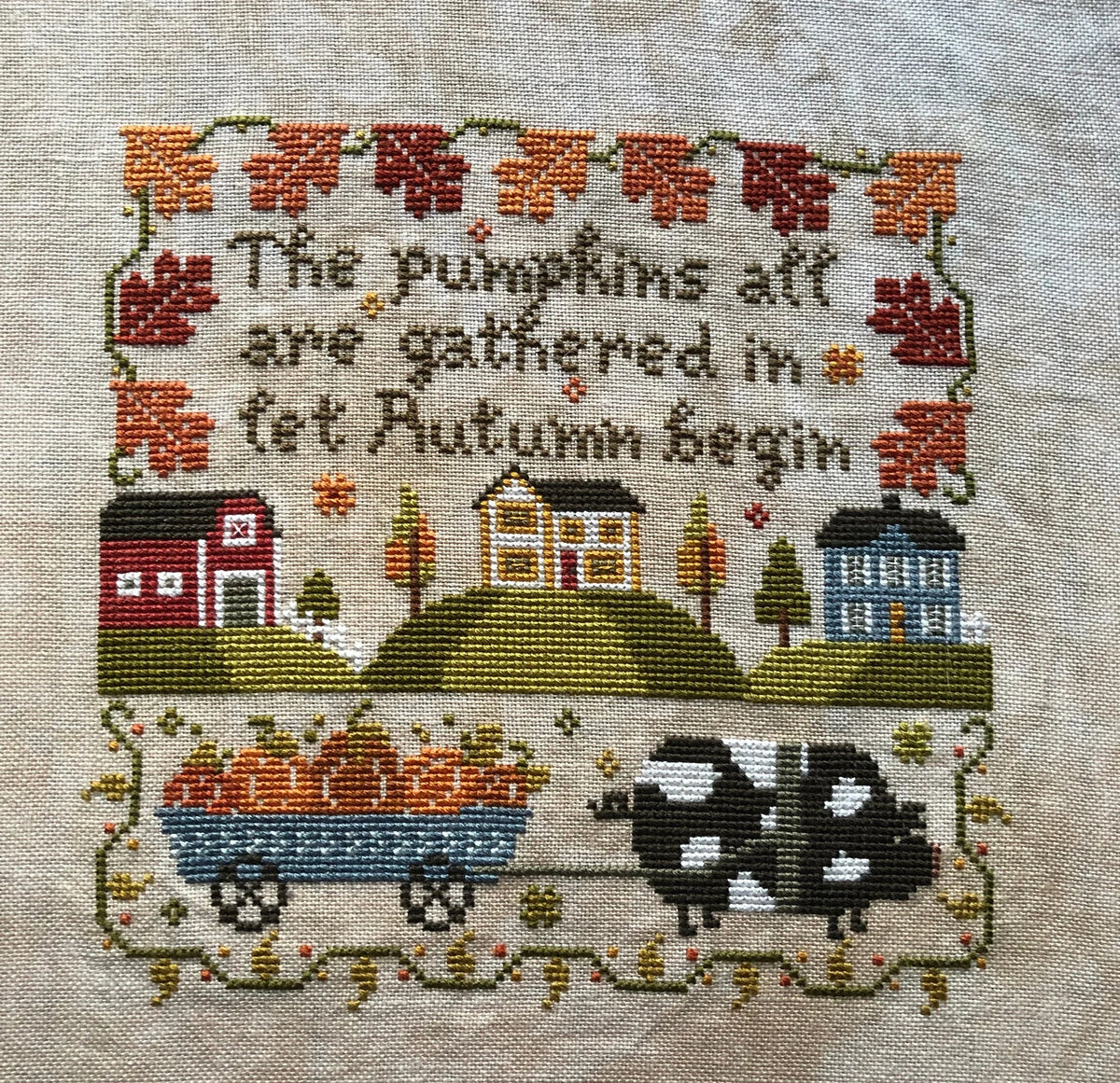 “Let Autumn Begin” Cross Stitch DIY Kit
