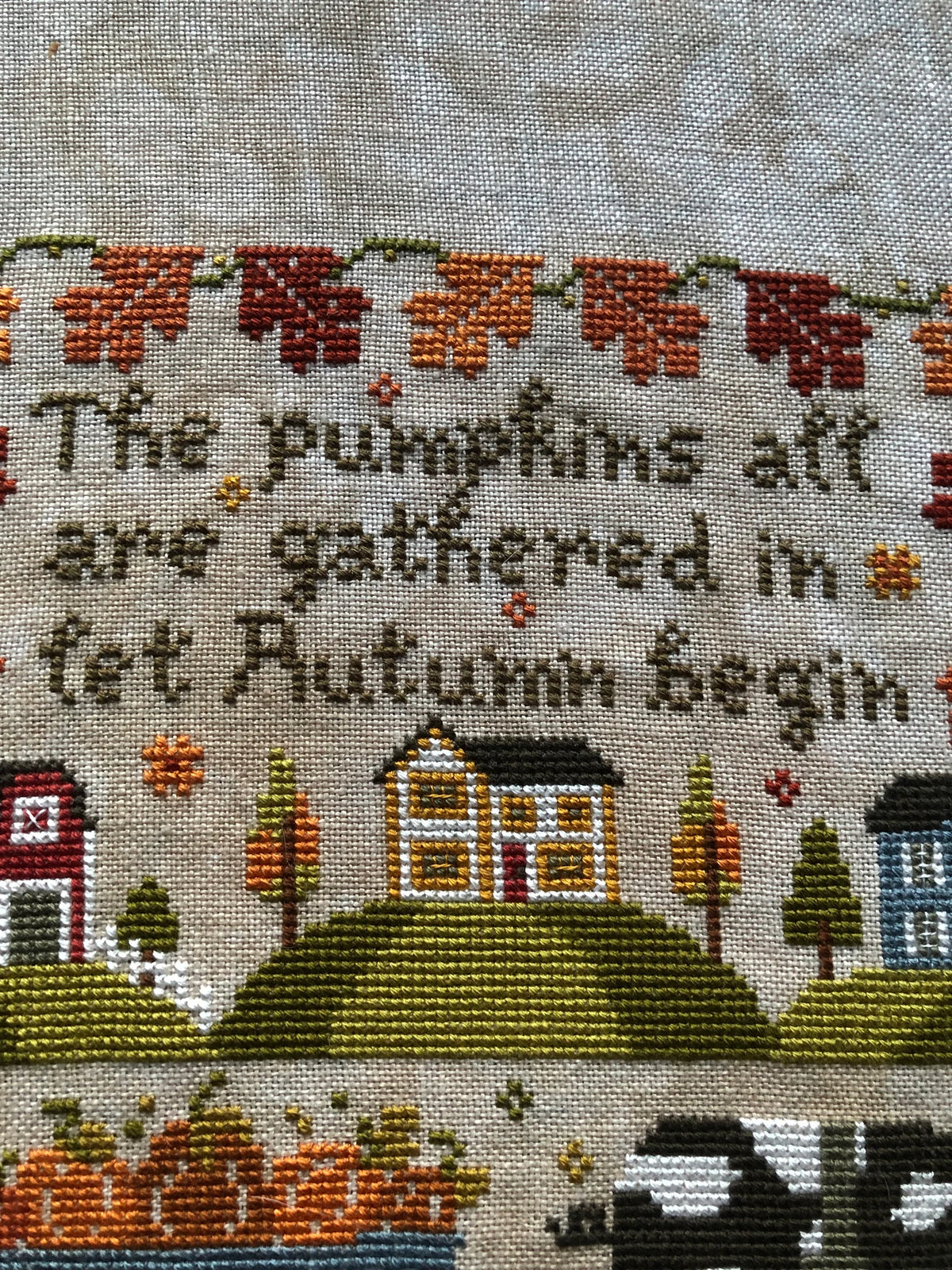 “Let Autumn Begin” Cross Stitch DIY Kit