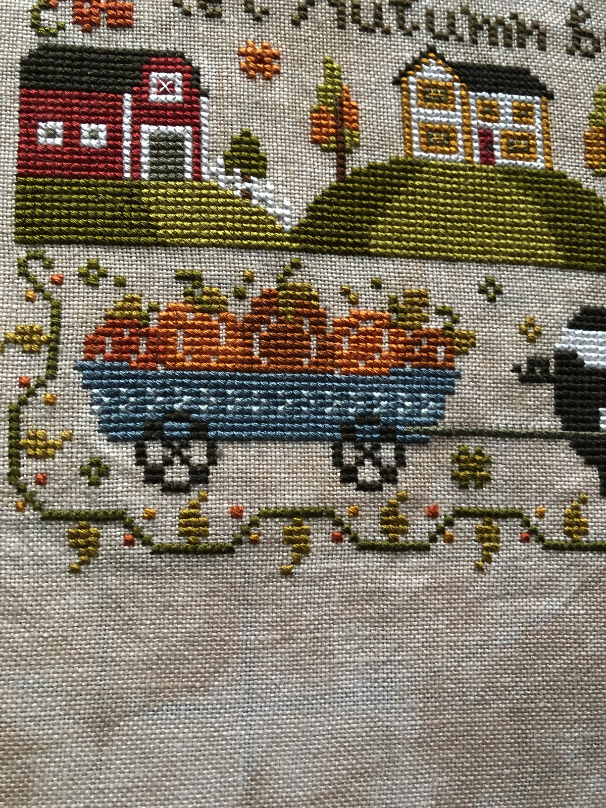 “Let Autumn Begin” Cross Stitch DIY Kit