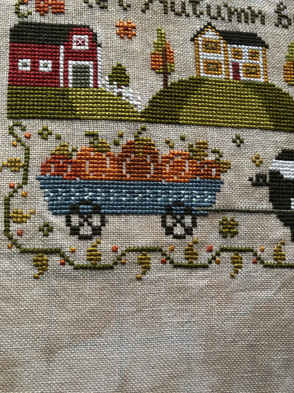 “Let Autumn Begin” Cross Stitch DIY Kit