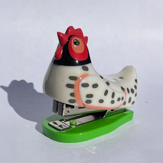 Small White Chicken Stapler