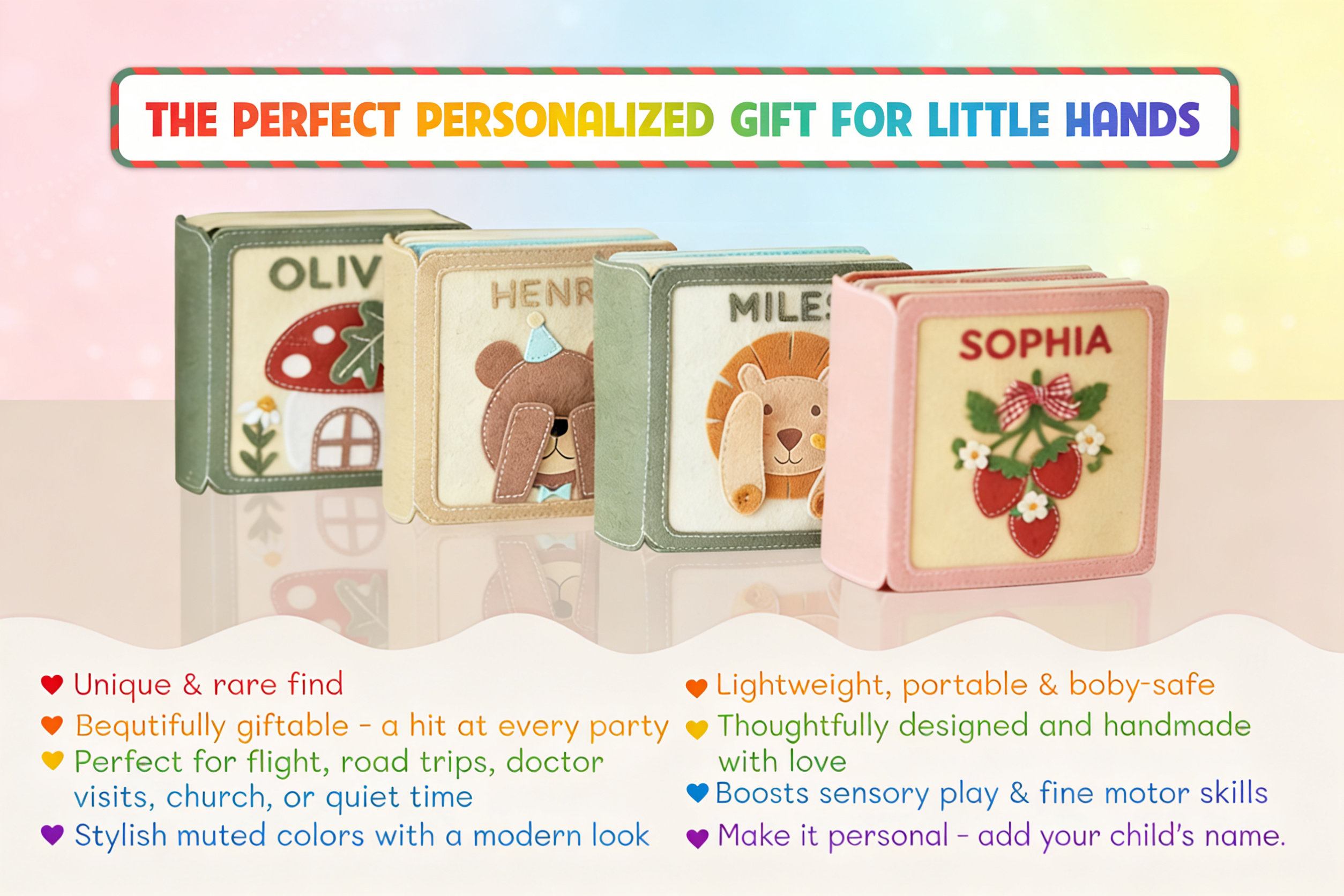 Handmade Felt Quiet Book  For Baby Secondary image