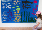 🌊Ocean Felt Wall for Kids,Montessori Educational Gift