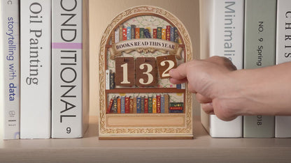 Personalized Books Read This Year Counter Book Lovers Gifts
