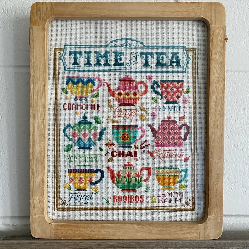 Time for Tea - Cross Stitch DIY Kit🧵