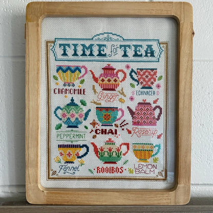 Time for Tea - Cross Stitch DIY Kit🧵